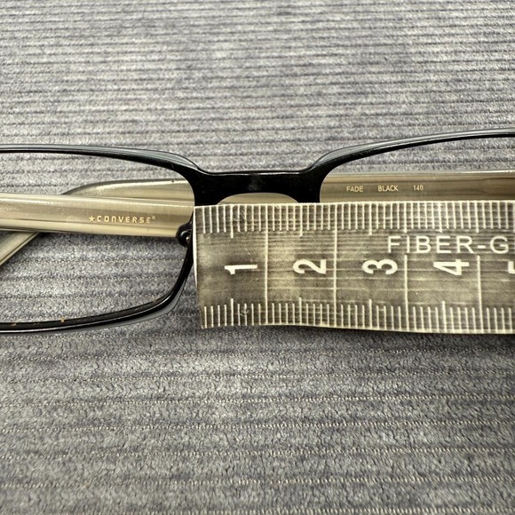 Converse Eyeglass Frames Rectangular Fade Black 140 Authentic Y2k - Picture 12 of 15